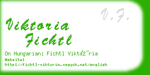 viktoria fichtl business card